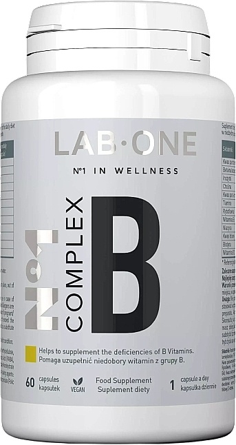 Dietary Supplement - Lab One No. 1 Complex B — photo N1