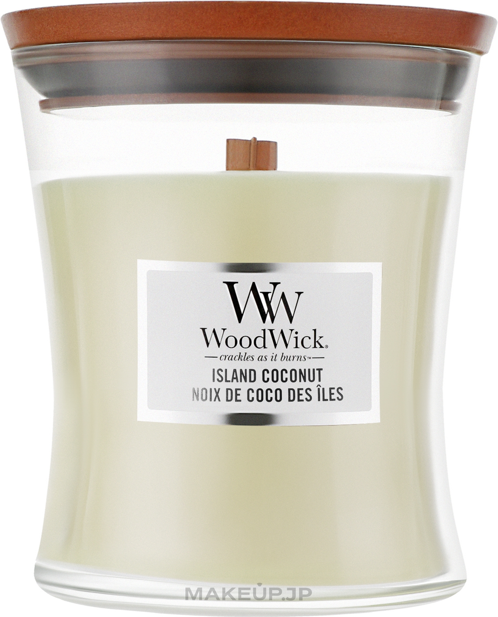 WoodWick - Hourglass Island Coconut Candle — photo 275 g