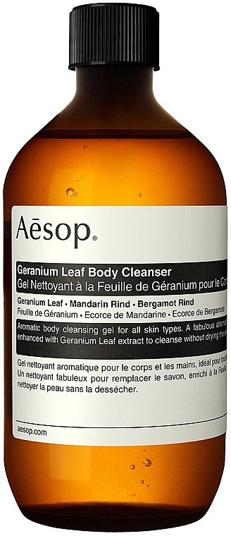 Hair & Body Cleanser - Aesop Geranium Leaf Body Cleanser Refill — photo N1