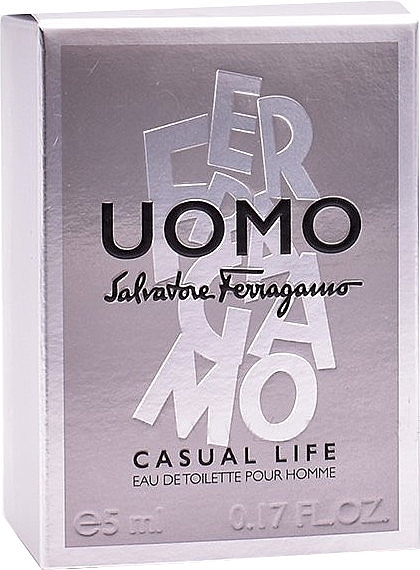 Salvatore Ferragamo Uomo Casual Life - Eau de Toilette (mini size) — photo N1