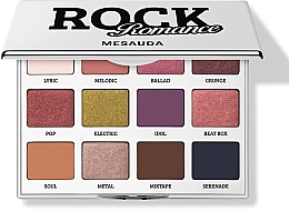 Fragrances, Perfumes, Cosmetics Eyeshadow Palette - Mesauda Milano Rock Romance Palette