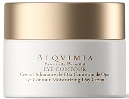 Fragrances, Perfumes, Cosmetics Moisturizing Eye Contour Day Cream - Alqvimia Essentially Beautiful Eye Contour Moisturizing Day Cream (sample)