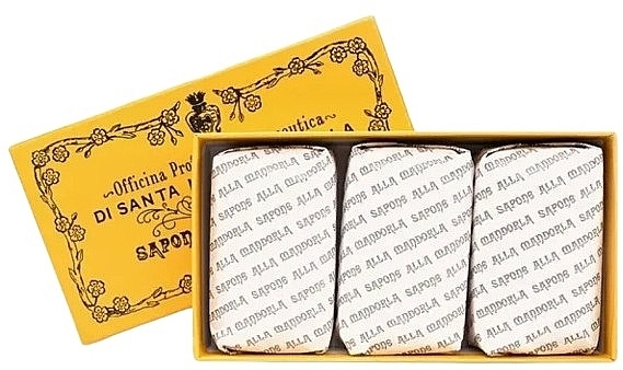 Set - Santa Maria Novella Almond Soap Box (soap/3*105g) — photo N1