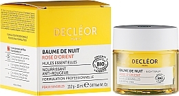 Night Face Balm - Decleor Rose Damascena Night Balm — photo N2