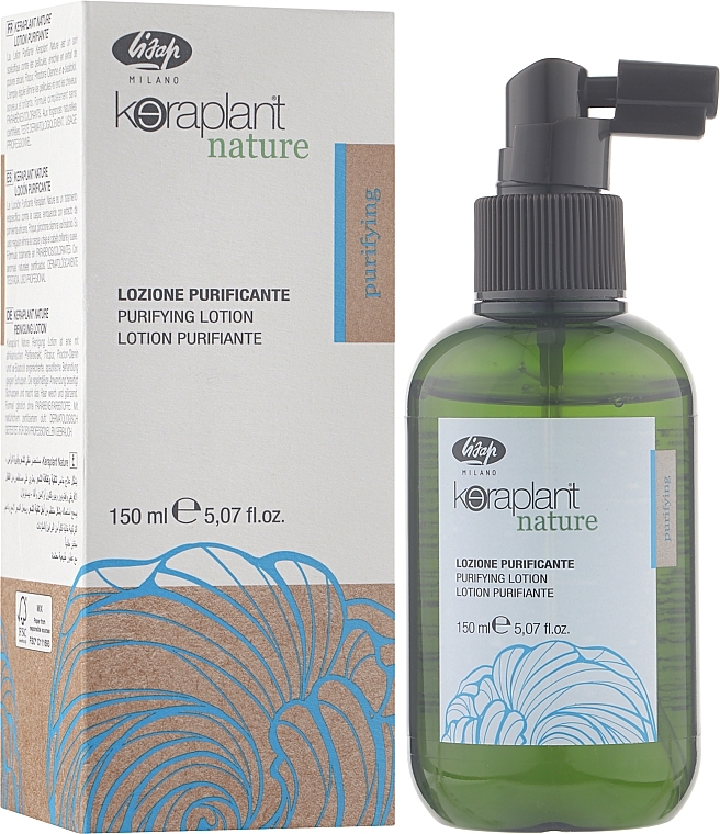 Anti-Dandruff Lotion - Lisap Keraplant Nature Purifying Lotion — photo N2