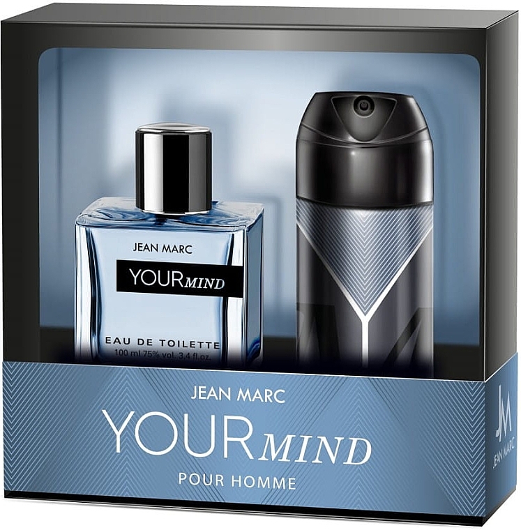 Set - Jean Marc Your Mind (deo/150ml + edt/100ml) — photo N1