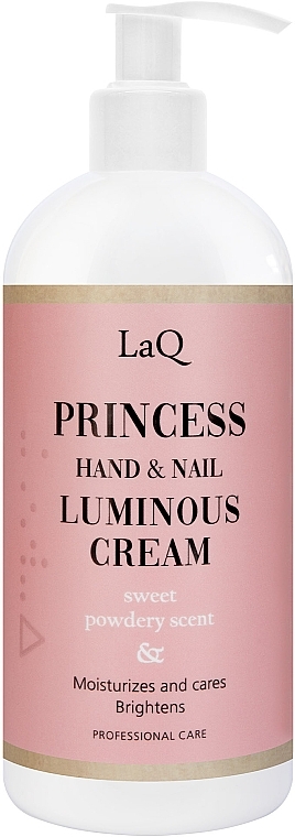 Intensive Moisturizing Hand & Nail Cream - LaQ Princess Hand & Nail Luminous Cream — photo N1