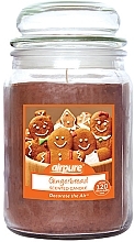 Gingerbread Scented Candle - Airpure Jar Scented Candle Gingerbread — photo N1