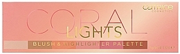 Blush & Highlighter Palette - Catrice Coral Lights Blush & Highlighter Palette — photo N1