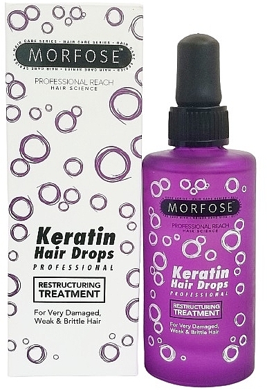 Hair Oil Serum - Morfose Keratin Hair Drops — photo N1