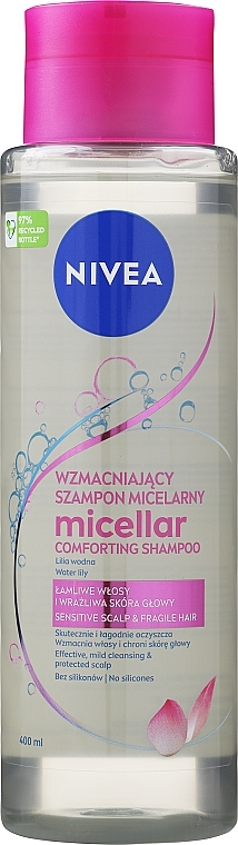 Micellar Shampoo - Nivea Micellar Strengthening Shampoo — photo N8