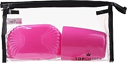 Fragrances, Perfumes, Cosmetics Bathroom Set, 41372, pink, black bag - Top Choice Set (accessory/4pcs)