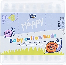Fragrances, Perfumes, Cosmetics Cotton Buds with Stopper - Bella Baby Happy