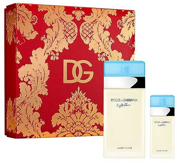 Dolce & Gabbana Light Blue - Set (edt/200ml + edt/25ml) — photo N1