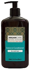 Leave-In Curly Hair Conditioner - Arganicare Shea Butter Leave-In Hair Conditioner For Curly Hair — photo N1