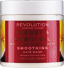 Smoothing Hair Mask - Makeup Revolution Hair Care Smoothing Cherry Manoi Oil — photo N1