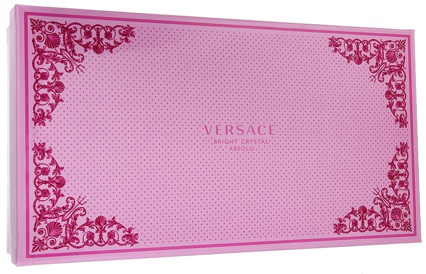 Versace Bright Crystal Absolu - Set (edp/90ml + b/lot/100ml + bag) — photo N6