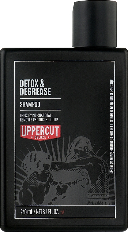 Detox & Cleansing Shampoo - Uppercut Detox and Degrease Shampoo — photo N1