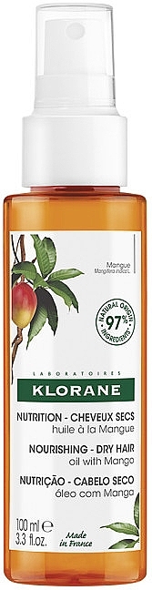 Mango Oil for Dry Hair - Klorane Mango Oil — photo N1