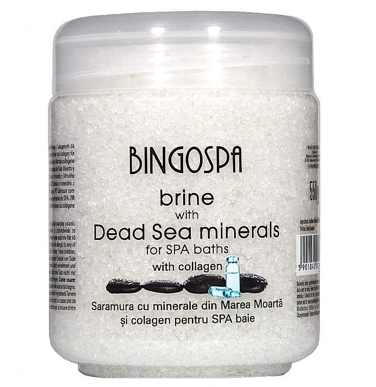 Dead Sea Brine with Collagen - BingoSpa — photo N1