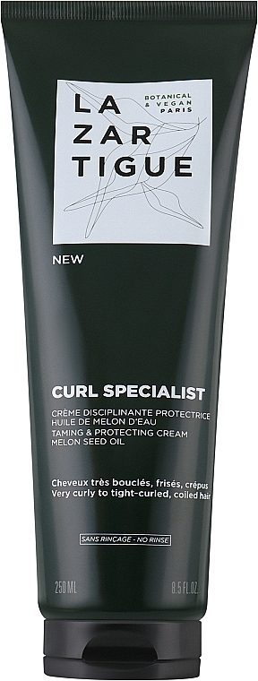 Protective Hair Cream - Lazartigue Curl Specialist Taming and Protecting Cream — photo N1