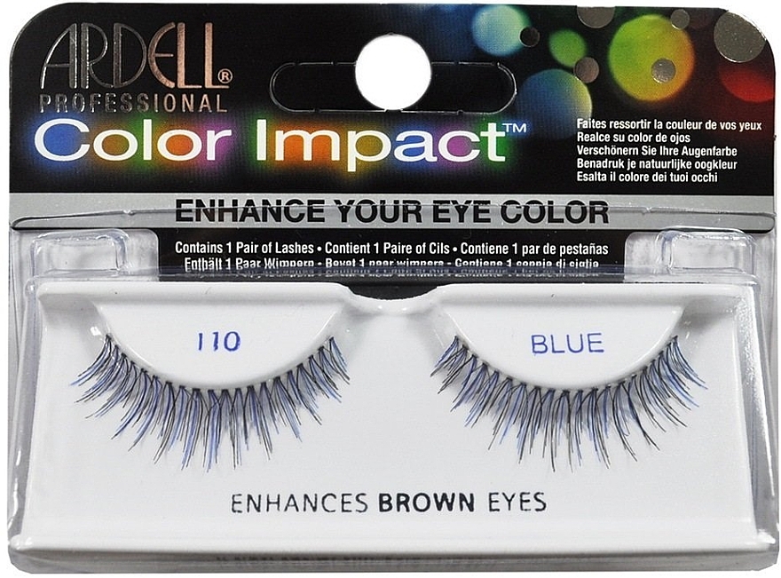 False Lashes - Ardell Color Impact Lash 110 — photo N1