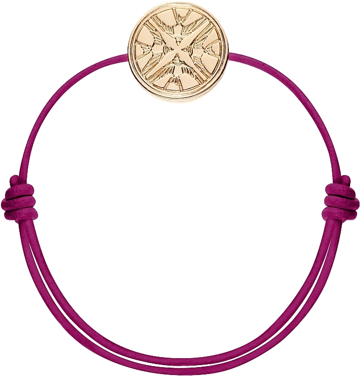 GIFT! Bracelet 'Fuchsia Lace' - Lalique — photo N1