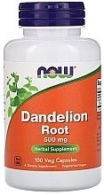 Capsules "Dandelion Root", 500 mg - Now Foods Dandelion Root — photo N1