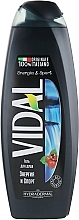 Shower Gel 'Energy and Sport' - Vidal Energy & Sport Shower Gel — photo N1