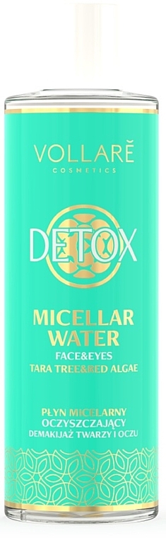 Micellar Water - Vollare Detox Micellar Water Face & Eyes — photo N1