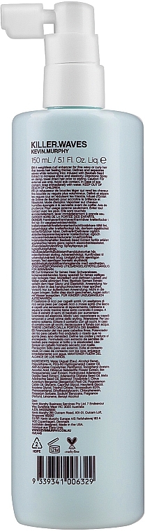 Culr Enhancer Volumizing Texture Spray - Kevin.Murphy Killer.Waves — photo N2