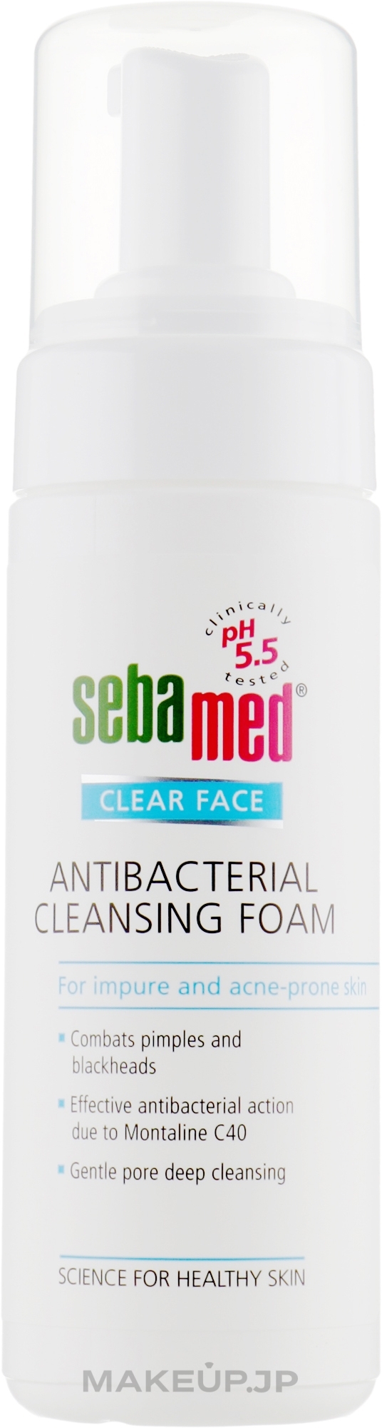 Cleansing Foam for Face - Sebamed Clear Face Antibacterial Cleansing Foam — photo 150 ml