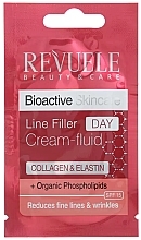 Fragrances, Perfumes, Cosmetics Day Filler Cream - Revuele Bio Active Collagen & Elastin Line Filler Cream (sample)