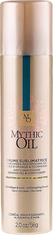 Dry Conditioner - L'Oreal Professionnel Mythic Oil Brume Sublimatrice — photo N1