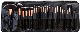 Makeup Brush Set, 24 pcs - Rio Professional Cosmetic Make Up Brush Set — photo N1