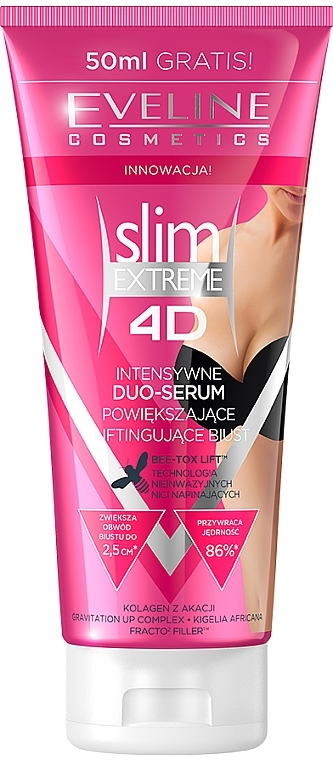 Intensive Firming Breast Serum - Eveline Cosmetics Slim Extreme 4D — photo N1