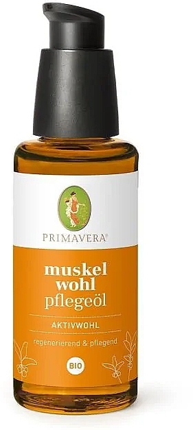 Essential Body Oil - Primavera Muscle Wellbeing Organic Care Oil — photo N1