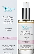 Toning Gel for Dehydrated & Sensitive Skin - The Organic Pharmacy Rose & Bilberry Toning Gel — photo N1