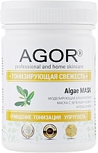 Toning Freshness Alginate Mask - Agor Algae Mask — photo N5