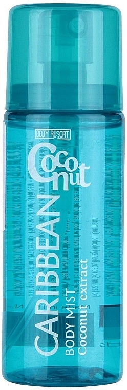 Body Mist "Caribbean Coconut" - Mades Cosmetics Body Resort Caribbean Body Mist Coconut Extract — photo N1