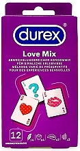 Fragrances, Perfumes, Cosmetics Mix Condoms, 12 pcs. - Durex Love Mix Condoms