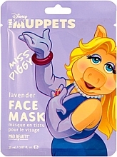 Moisturizing Sheet Mask - Mad Beauty Disney Muppets Face Mask Miss Piggy — photo N1