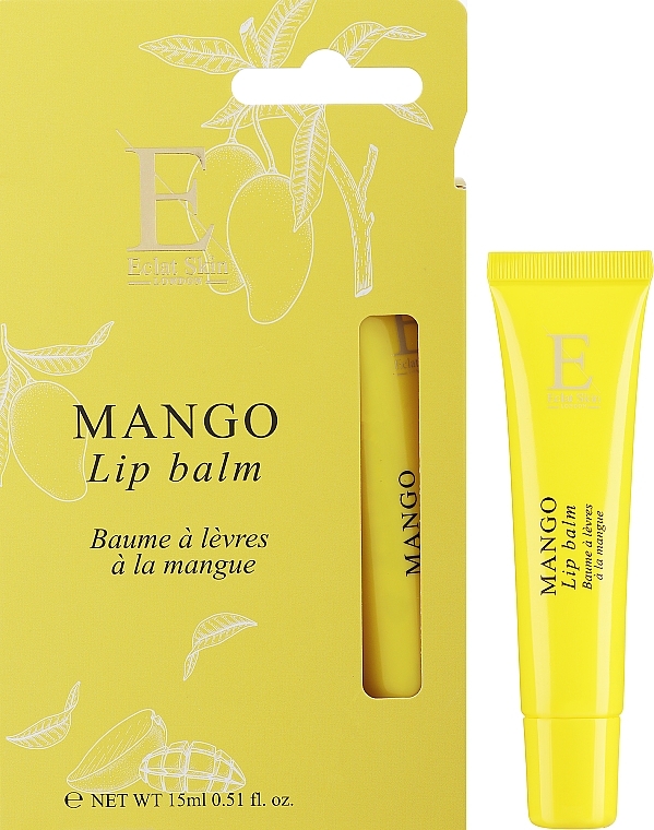 Mango Lip Balm - Eclat Skin London Mango Lip Balm — photo N1