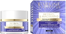 Rich Deep Regenerating Night Cream 70+ - Eveline Cosmetics Retinol & Niacynamid — photo N1