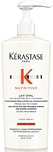 Fragrances, Perfumes, Cosmetics Nourishing Ultra-Lightweight Conditioner, with dispenser - Kerastase Nutritive Lait Vital Plant-Based Proteins + Niacinamide Nourishing Ultra-Light Detangling Conditioner