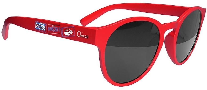 Sunglasses, red, 3+ years - Chicco — photo N2
