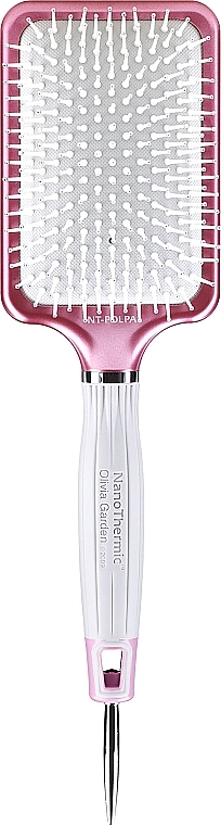 Hair Brush, pink - Nano Thermic Pink Brush — photo N1