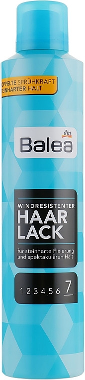 Strong Hold Hair Spray - Balea Haarlack — photo N1