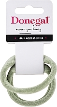 Fragrances, Perfumes, Cosmetics Hair Ties, 2 pcs, FA-5679, light green - Donegal