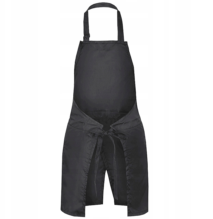 Hairdressing Apron, black with 2 pockets - Xhair — photo N2